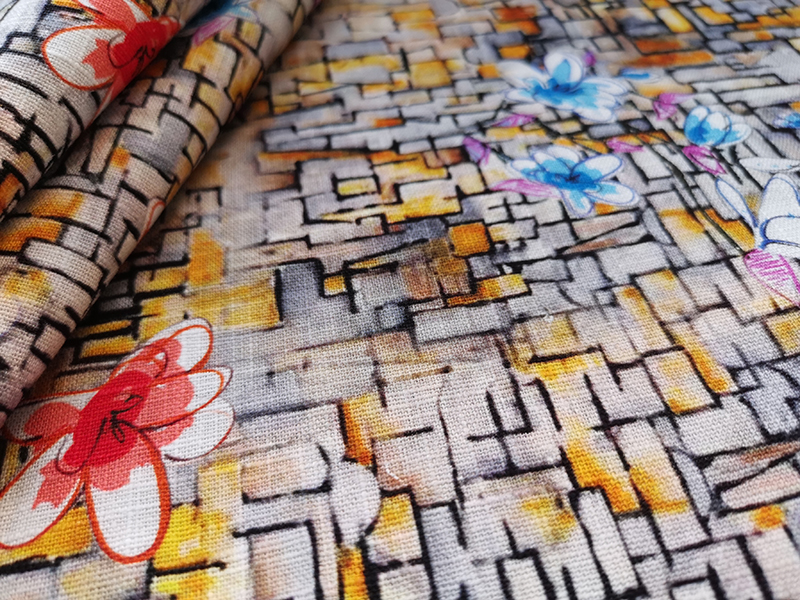 Чиста ленена ткаенина (13)